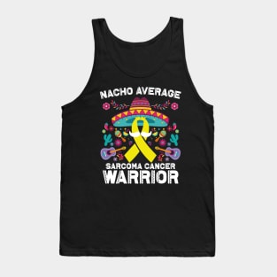 Nacho Average Sarcoma Cancer Warrior Cinco De Mayo Tank Top